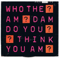 Boys Don't Cry Who The Am Dam Do You Think You Am? USED VINYL 7INCH 45 RPM PROMO
