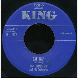 Tiny Bradshaw And His Orchestra Cat Nap / Stomping Room Only USED VINYL 7INCH 45 RPM SINGLE