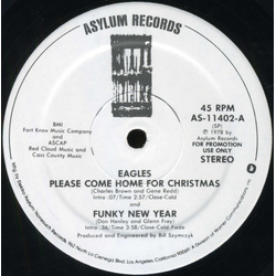 Eagles Please Come Home For Christmas / Funky New Year Vinyl 12" USED