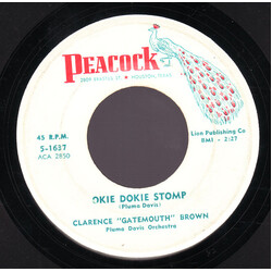 Clarence "Gatemouth" Brown Okie Dokie Stomp / Depression Blues USED VINYL 7INCH 45 RPM