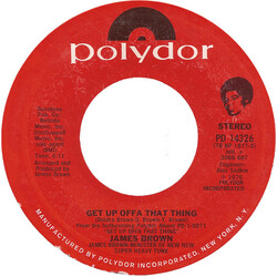 James Brown Get Up Offa That Thing VINYL 7" USED