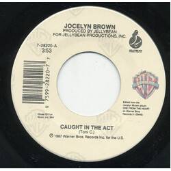 Jocelyn Brown Caught In The Act USED VINYL 7INCH 45 RPM