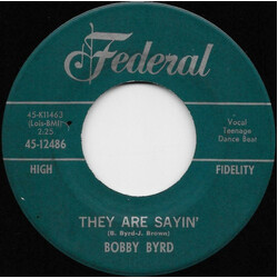 Bobby Byrd They Are Sayin' / I Found Out USED VINYL 7INCH SINGLE 45 RPM