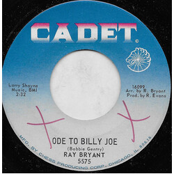 Ray Bryant Ode To Billy Joe USED VINYL 7INCH 45 RPM SINGLE