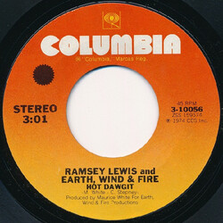 Ramsey Lewis / Earth, Wind & Fire Hot Dawgit USED VINYL 7INCH 45 RPM STYRENE STEREO