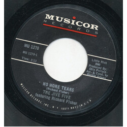The Jive Five No More Tears / You'll Fall In Love USED VINYL 7INCH 45 RPM STYRENE