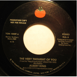 Albert King The Very Thought Of You Vinyl 7" USED