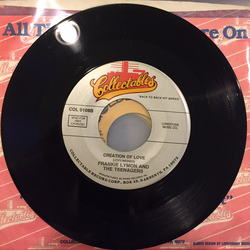 Frankie Lymon & The Teenagers Goody Goody / Creation Of Love Vinyl 7" USED