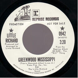 Little Richard Greenwood Mississippi / I Saw Her Standing There USED VINYL 7INCH 45 RPM SINGLE PROMO