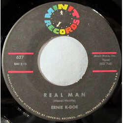 Ernie K-Doe Real Man / Te-Ta-Te-Ta-Ta USED VINYL 7INCH 45 RPM