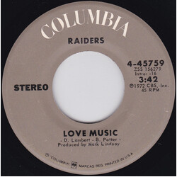 Raiders (2) Love Music / Goodbye, No. 9 USED VINYL 7INCH SINGLE