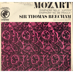 Wolfgang Amadeus Mozart / Sir Thomas Beecham / Royal Philharmonic Orchestra Symphony No. 41 "Jupiter" / Symphony No. 38 "Prague" Vinyl LP USED
