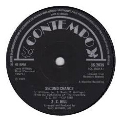 Z.Z. Hill Second Chance / Faithful And True USED VINYL 7INCH 45 RPM SINGLE
