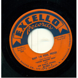 Sam Beasley (3) / Kid King's Combo Baby I'm Fool Proof USED VINYL 7INCH 45 RPM