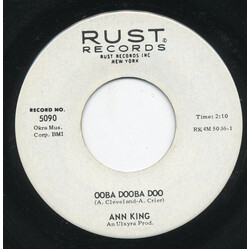 Annette King Ooba Dooba Doo / Tears On My Pillow USED VINYL 7INCH 45 RPM SINGLE