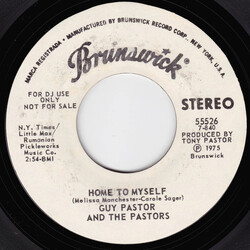 Guy Pastor / Pastors Home To Myself USED VINYL 7INCH 45 RPM SINGLE PROMO STEREO MONO