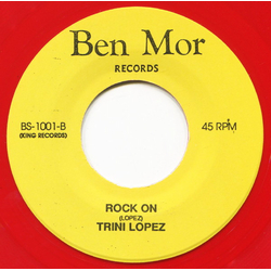 Ken Williams / Trini Lopez Old Fashion Christmas / Rock On Vinyl 7" USED