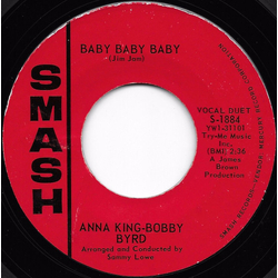 Anna King / Bobby Byrd Baby Baby Baby Vinyl 7" USED