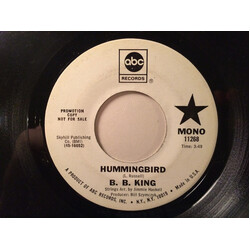 B.B. King Hummingbird USED VINYL 7INCH 45 RPM SINGLE PROMO MONO