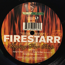 Fredro Starr Dying For Rap USED VINYL 12INCH 33 S RPM SINGLE