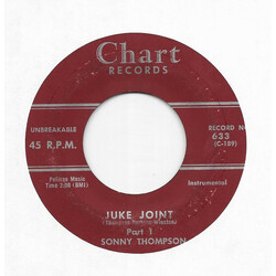 Sonny Thompson Juke Joint USED VINYL 7INCH 45 RPM SINGLE