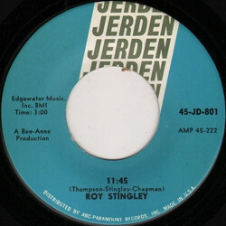 Roy Stingley 11:45 / Long Live The Queen USED VINYL 7INCH 45 RPM