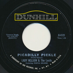 Portia Nelson / The Lords (4) Picadilly Pickle USED VINYL 7INCH 45 RPM SINGLE STYRENE
