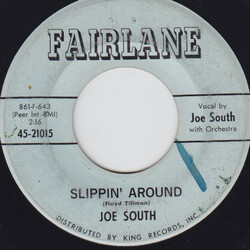Joe South Slippin' Around / Just To Be With You Again USED VINYL 7INCH 45 RPM