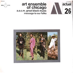 The Art Ensemble Of Chicago Message To Our Folks Vinyl LP USED