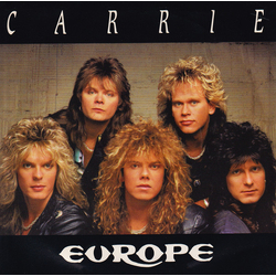 Europe (2) Carrie Vinyl 7" USED
