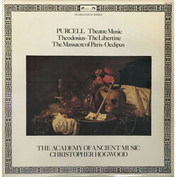 Henry Purcell / The Academy Of Ancient Music / Christopher Hogwood Theatre Music Vol VI (Theodosius • The Libertine • The Massacre Of Paris • Oedipus)