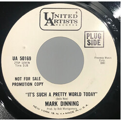 Mark Dinning It's Such A Pretty World Today Vinyl 7" USED