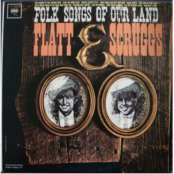 Flatt & Scruggs Folk Songs Of Our Land Vinyl LP USED
