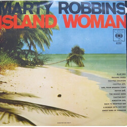 Marty Robbins Island Woman Vinyl LP USED