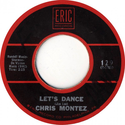 Chris Montez Let's Dance / Some Kinda Fun Vinyl 7" USED