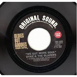 Rosie & The Originals / Dyke & The Blazers Angel Baby / We Got More Soul USED VINYL 7INCH REISSUE