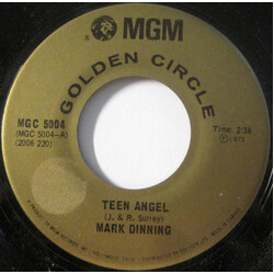 Mark Dinning Teen Angel / Bye Now Baby USED VINYL 7INCH 45 RPM REISSUE