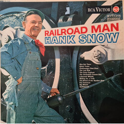 Hank Snow Railroad Man Vinyl LP USED