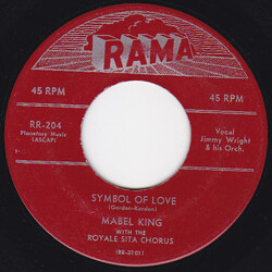 Mabel King / Raoul Cita Chorus Symbol Of Love / Second Hand Love USED VINYL 7INCH 45 RPM SINGLE