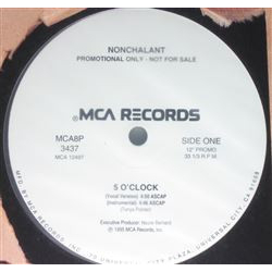 Nonchalant 5 O'Clock Vinyl 12" USED