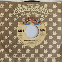 Kiss I Was Made For Lovin' You USED VINYL 7INCH 45 RPM SINGLE STYRENE