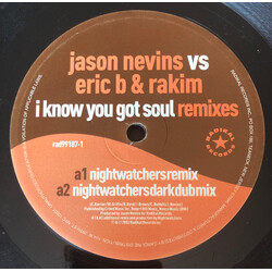 Jason Nevins / Eric B. & Rakim I Know You Got Soul - Remixes USED VINYL 12INCH
