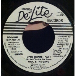 Kool & The Gang Open Sesame USED VINYL 7INCH 45 RPM PROMO STEREO MONO