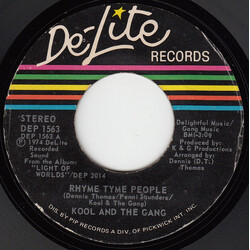 Kool & The Gang Rhyme Tyme People USED VINYL 7INCH 45 RPM SINGLE STYRENE