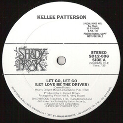 Kellee Patterson Let Go, Let Go (Let Love Be The Driver) USED VINYL 12INCH 33 S RPM PROMO