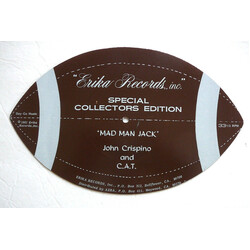 John Crispino / C.A.T. (5) Mad Man Jack USED VINYL 7INCH SINGLE SIDED SHAPE PICTURE DISC 33 S RPM