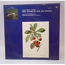 Jean-Marie Leclair / Jean-Pierre Rampal / Robert Veyron-Lacroix Eight Sonatas For Flute And Continuo - Record 1 Vinyl LP USED