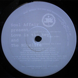 Soul Affair Love Is The Key / The Nitelife VINYL 12" USED