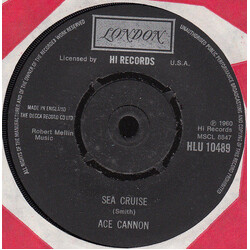 Ace Cannon Sea Cruise USED VINYL 7INCH SINGLE 45 RPM