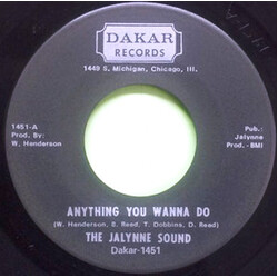 The Jalynne Sound Anything You Wanna Do / Cowboys To Girls USED VINYL 7INCH 45 RPM